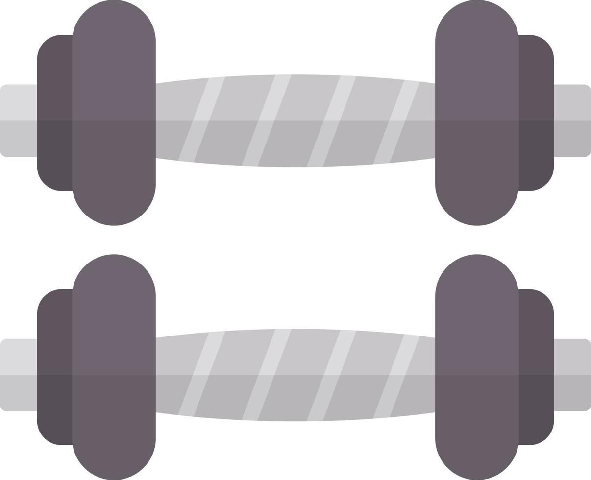 Dumbbells Creative Icon Design vector