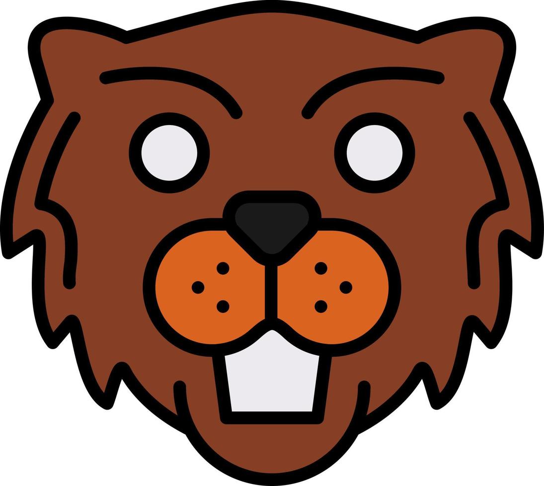 Beaver Creative Icon Design vector