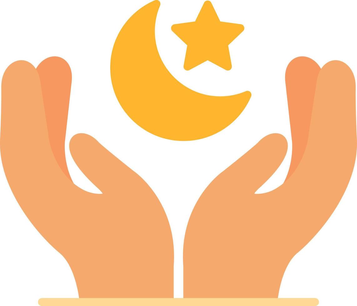 Prayer Creative Icon Design vector