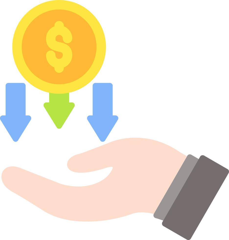 Cost Creative Icon Design vector