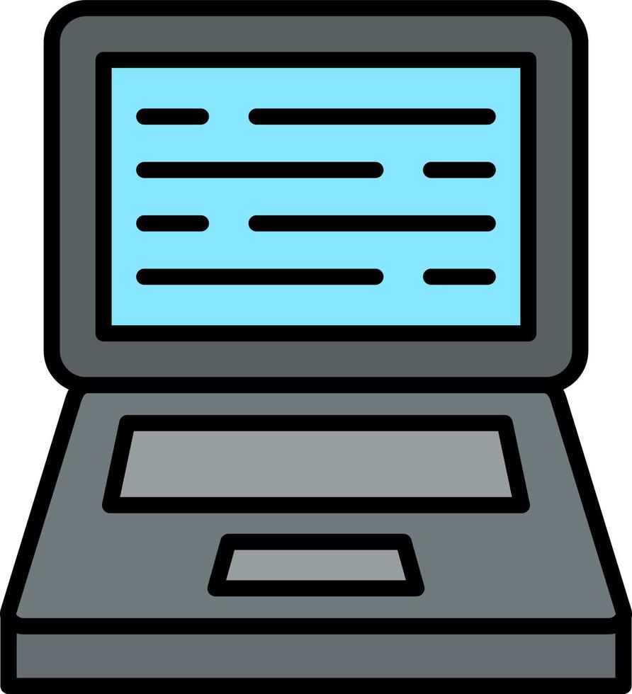 Laptop Creative Icon Design vector