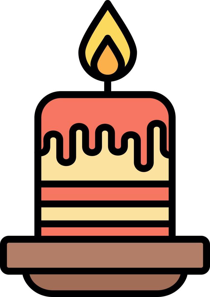 Candle Creative Icon Design vector