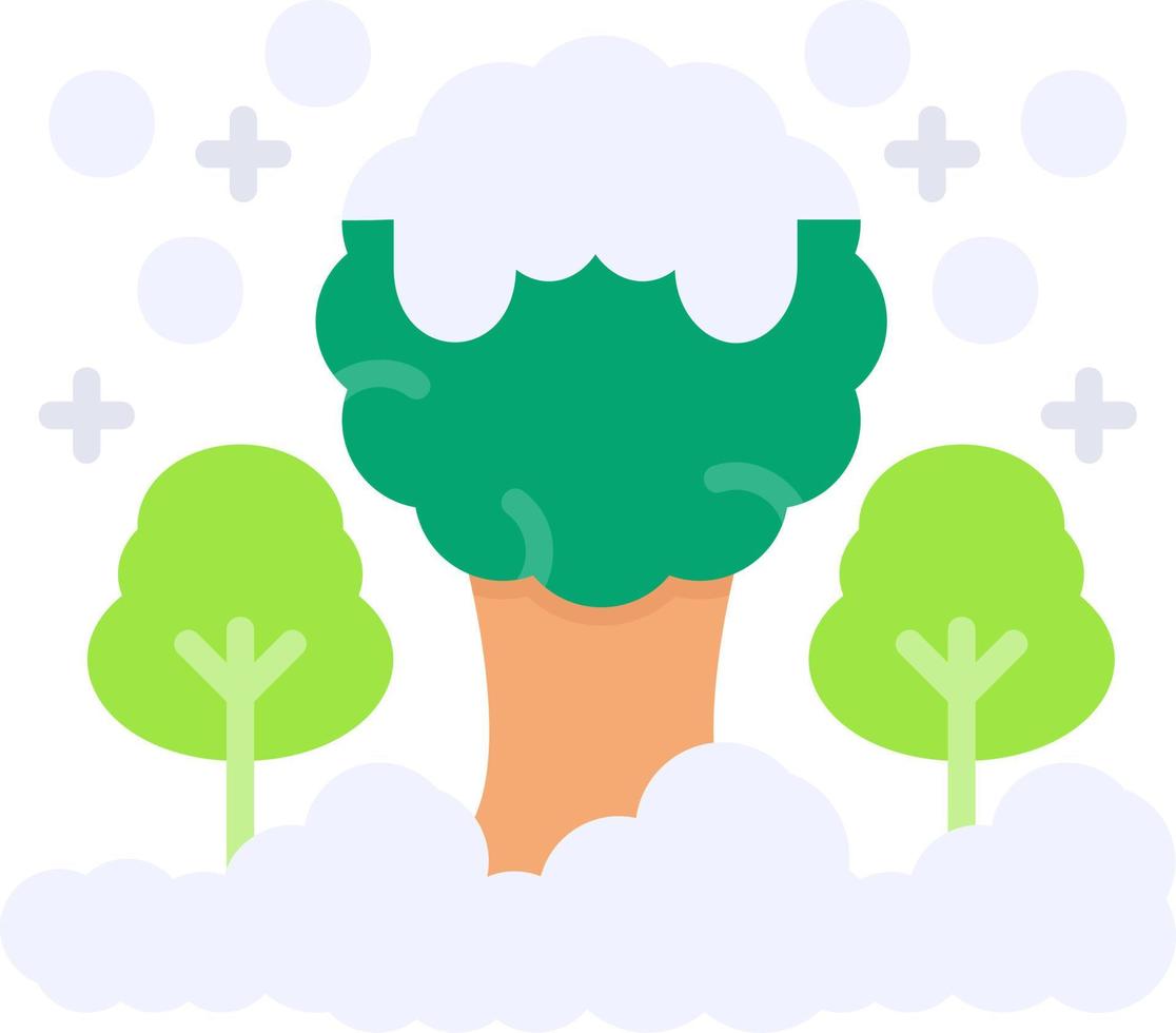 Trees Creative Icon Design vector