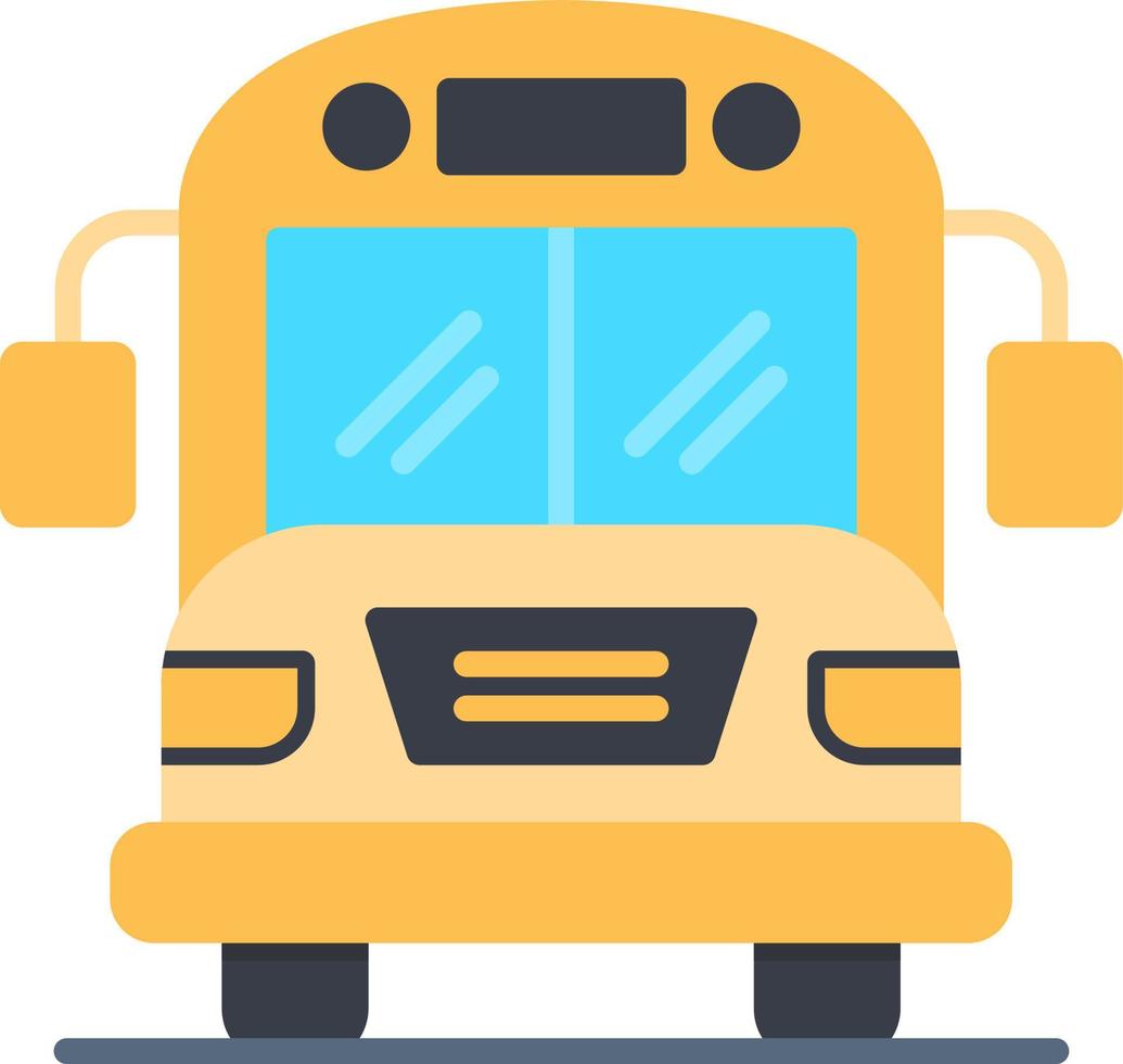 Bus Creative Icon Design vector