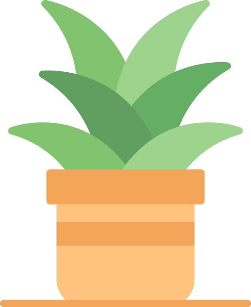 Plant Pot Creative Icon Design vector