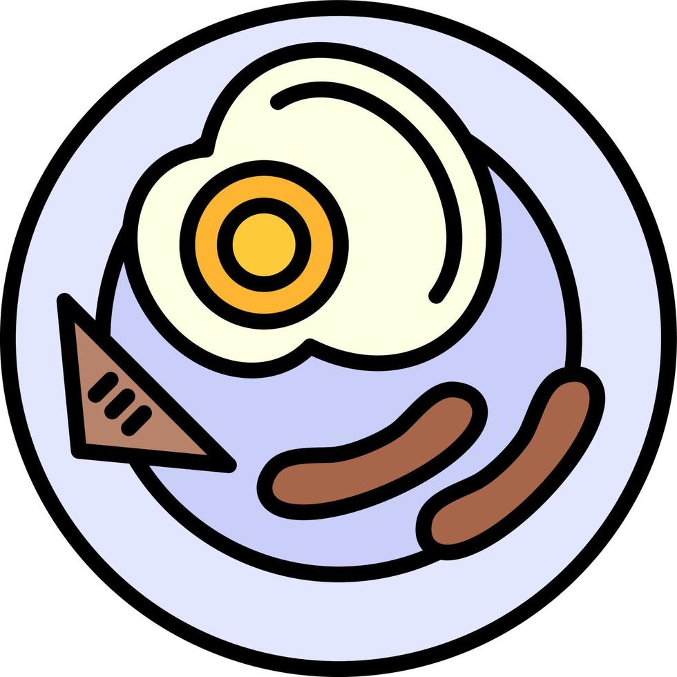 Breakfast Creative Icon Design vector