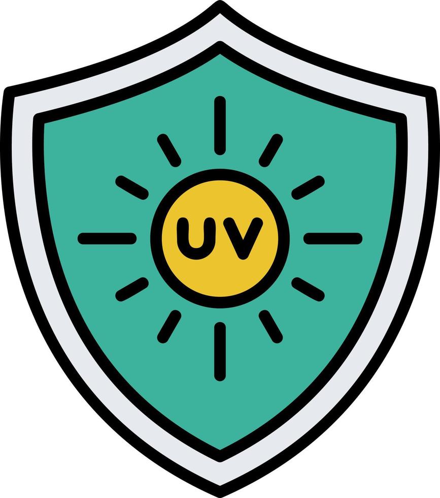 diseño de icono creativo uv vector