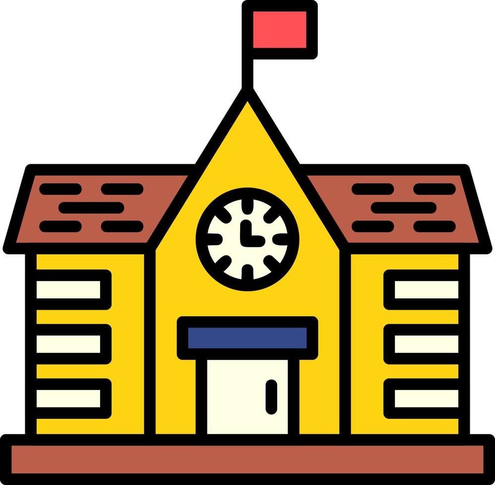 School Creative Icon Design vector