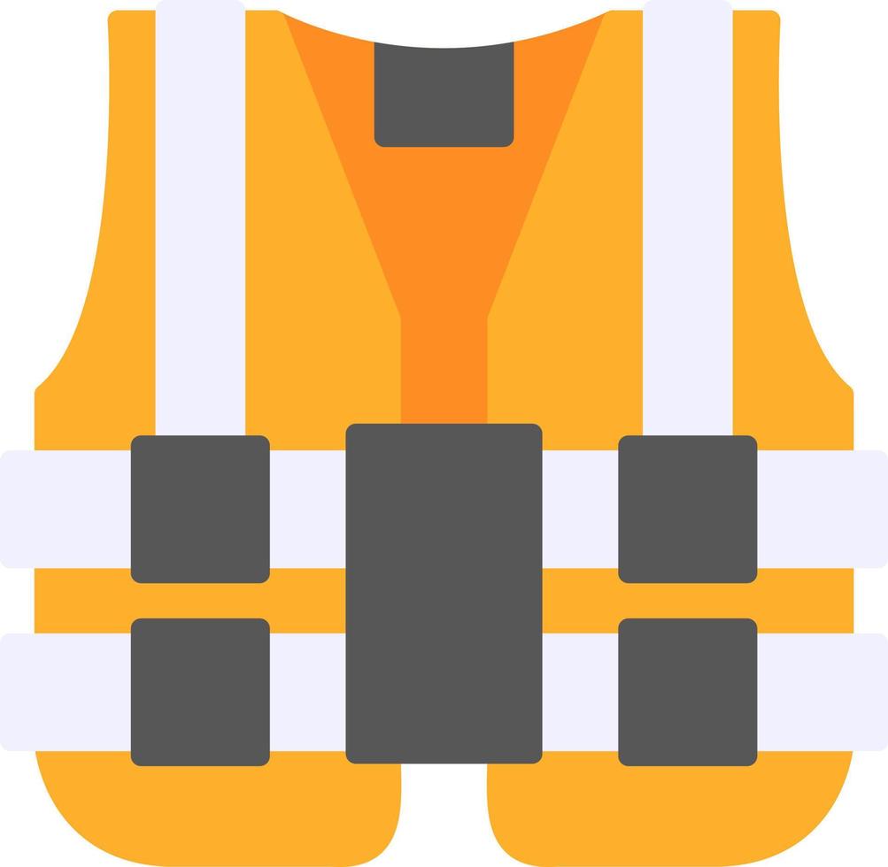 High Visibility Vest Creative Icon Design vector