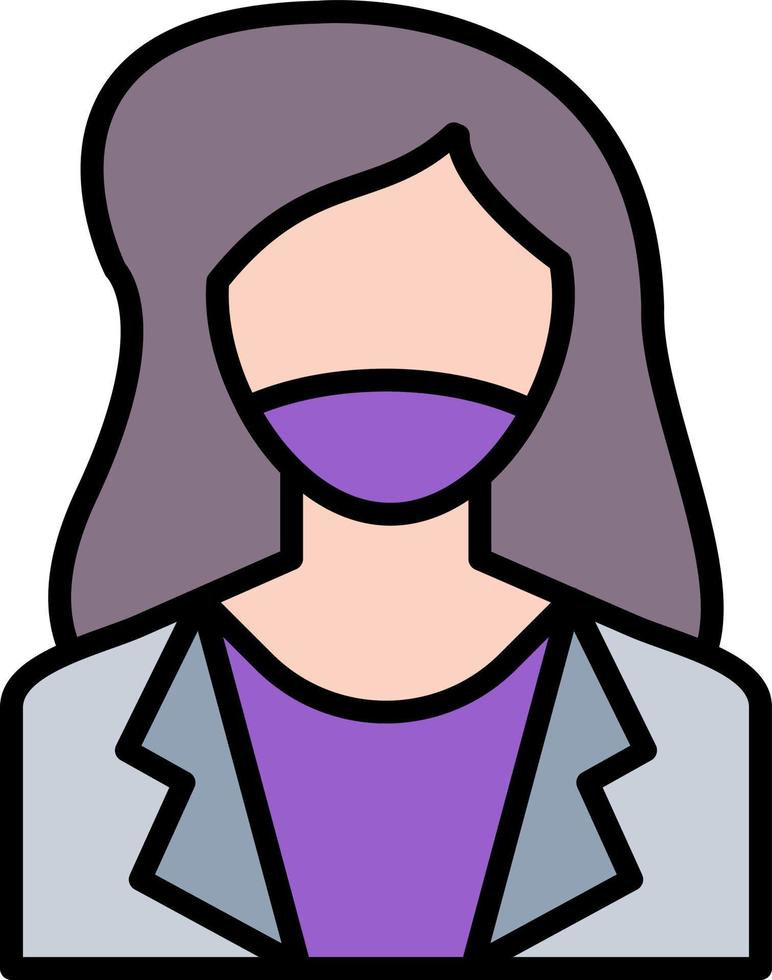 Actress Creative Icon Design vector