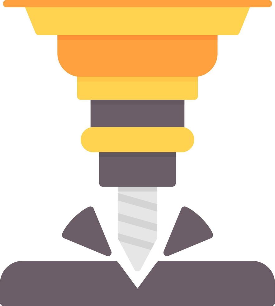 Drill Creative Icon Design vector