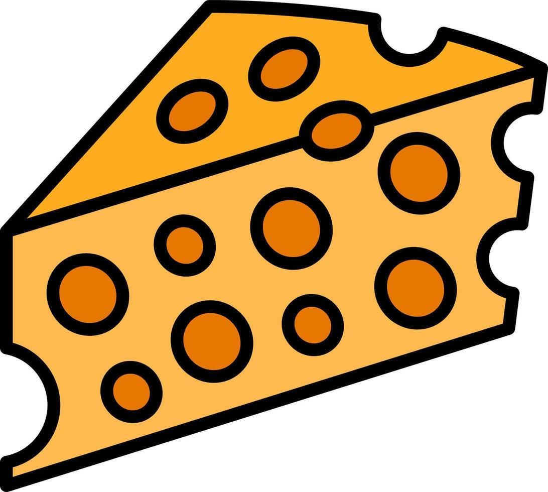 diseño de icono creativo de queso vector