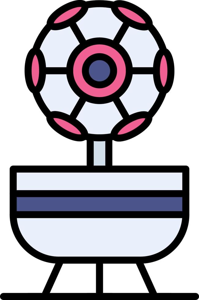 Space Camera Creative Icon Design vector