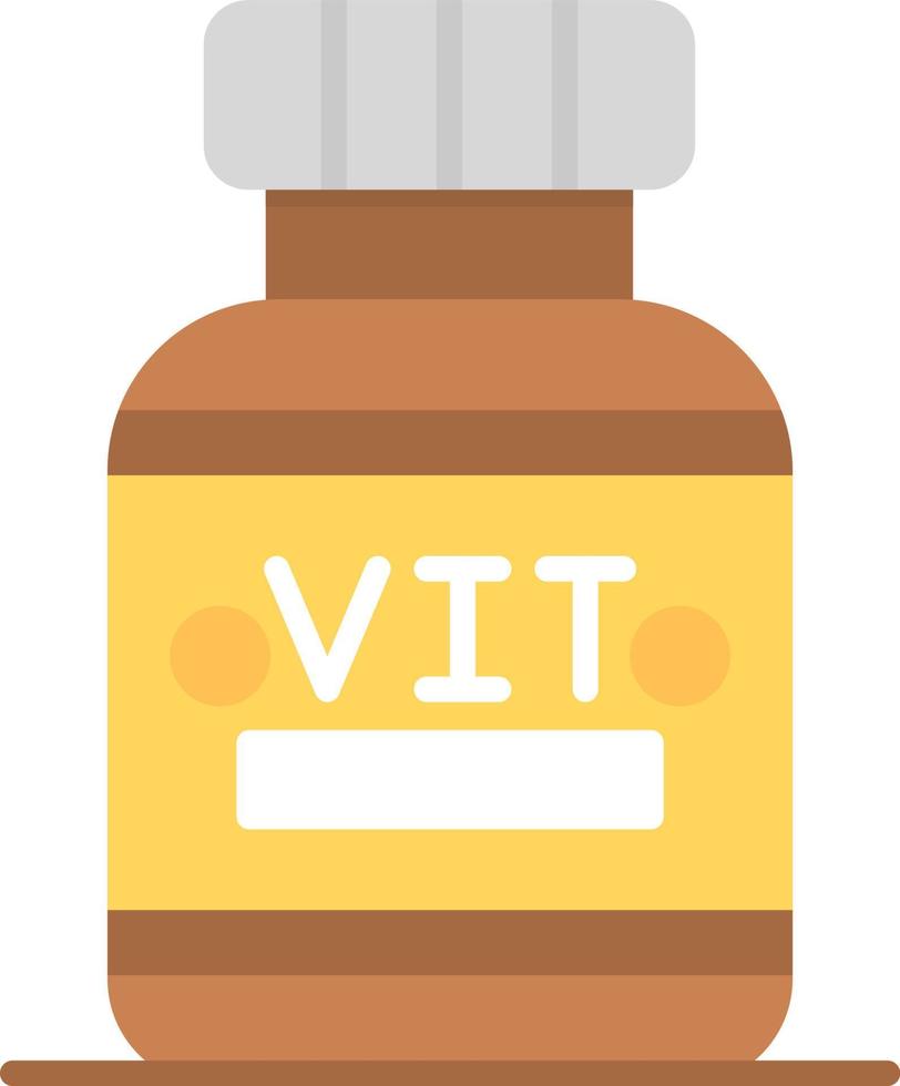 diseño de icono creativo de vitaminas vector