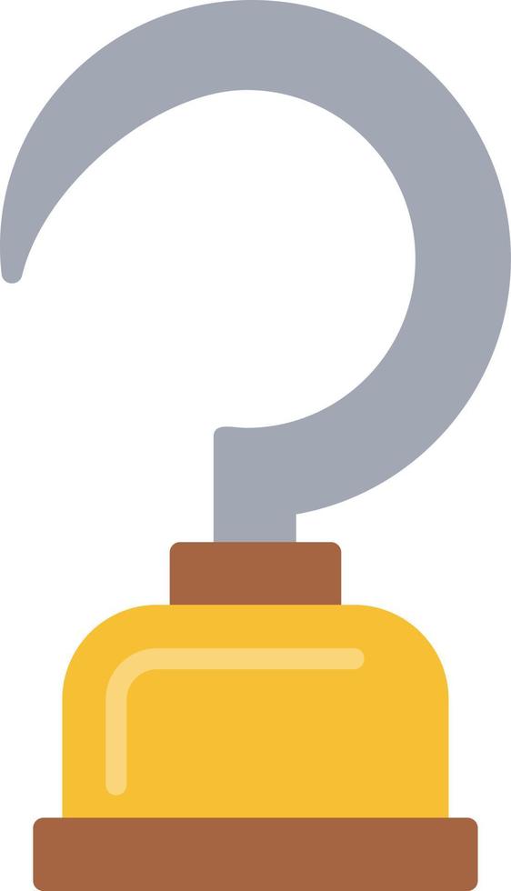 Pirates Hook Creative Icon Design vector