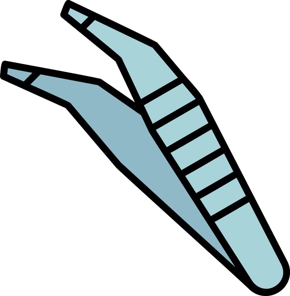 Tweezers Creative Icon Design vector