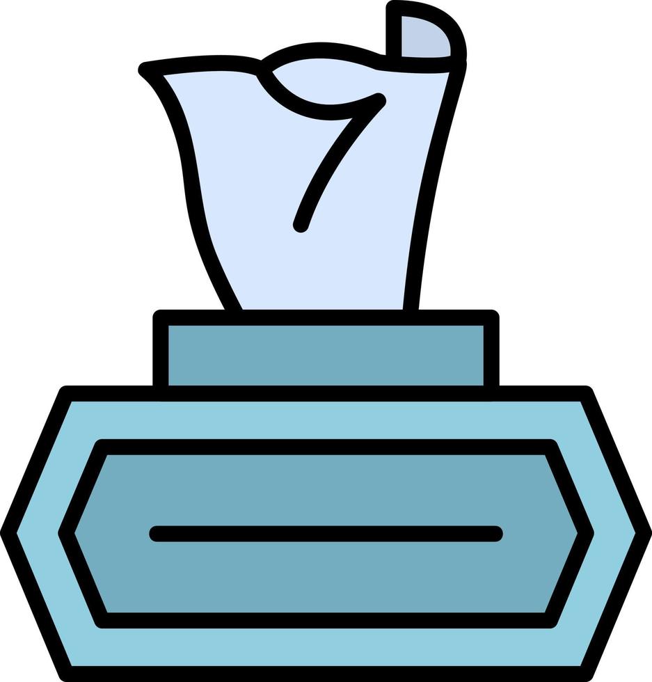 Wet Wipes Creative Icon Design vector