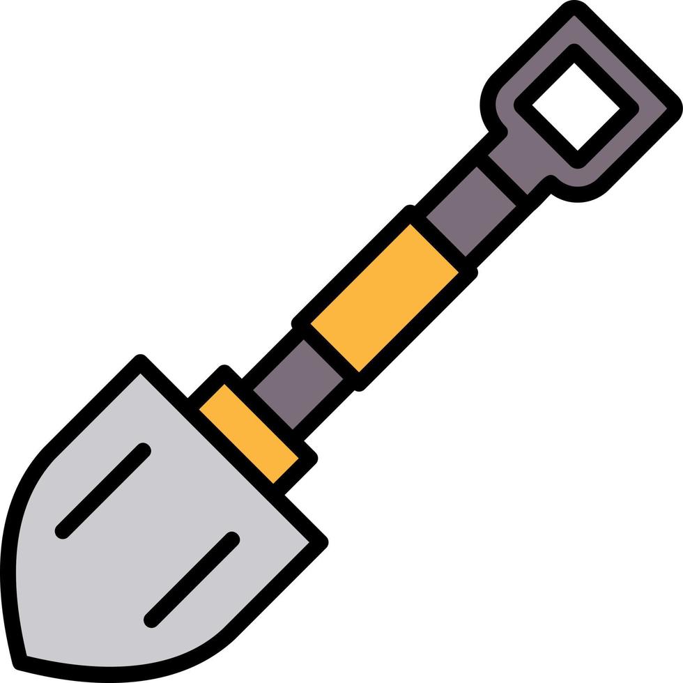 Shovel Creative Icon Design vector