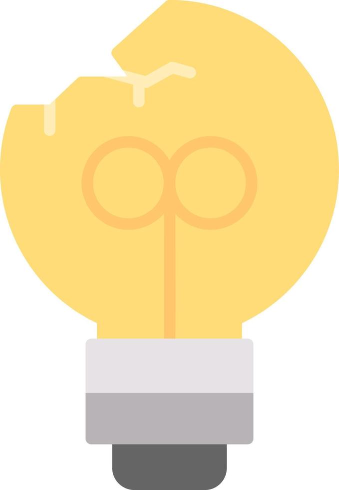 Light Bulb Creative Icon Design vector