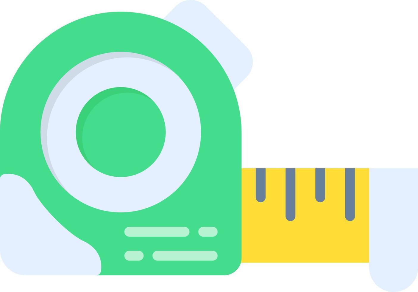 Tape Measure Creative Icon Design vector