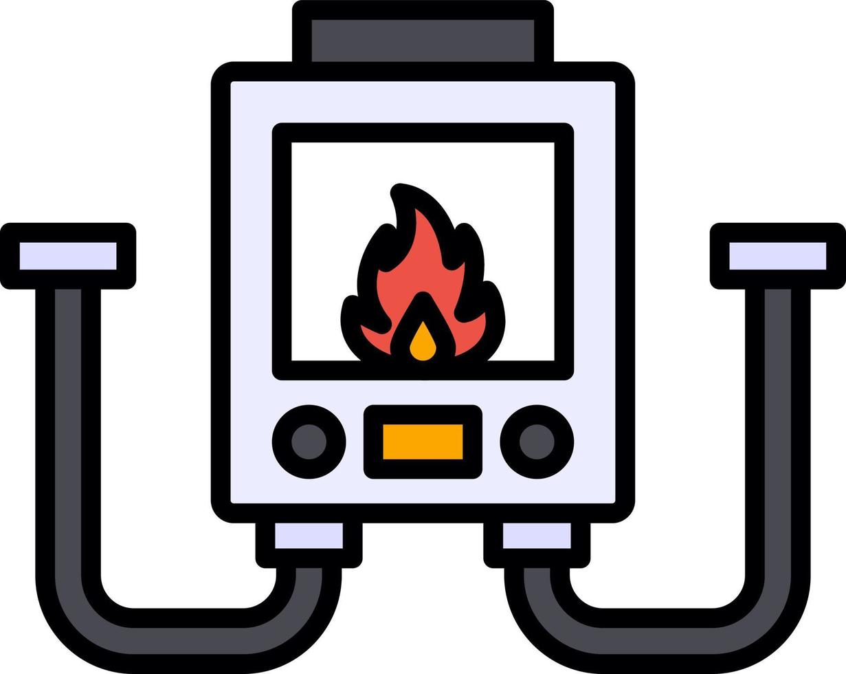 Water Boiler Creative Icon Design vector