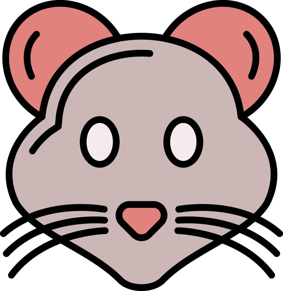 diseño de icono creativo de ratón vector