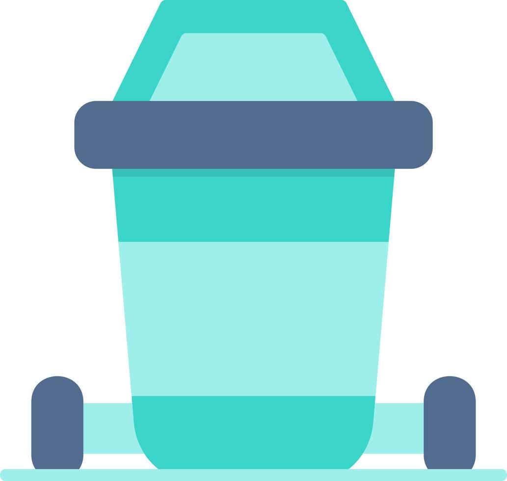 Dustbin Creative Icon Design vector