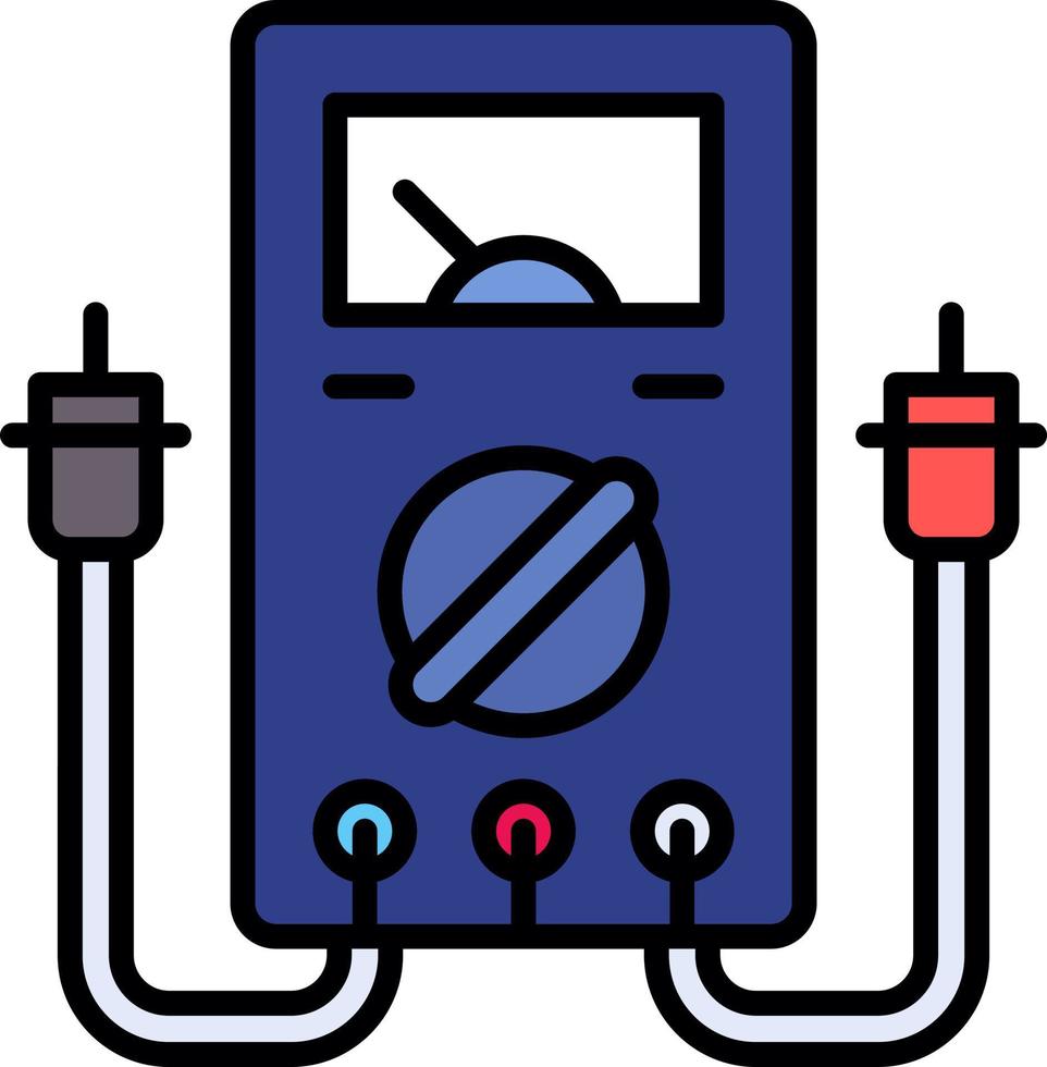 Multimeter Creative Icon Design vector