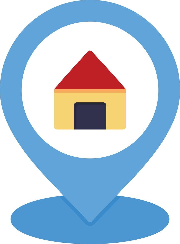 Property Location Creative Icon Design vector