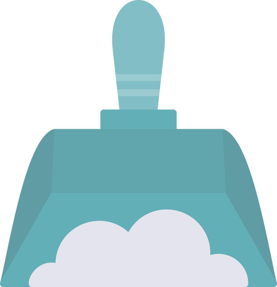 Dust Pan Creative Icon Design vector