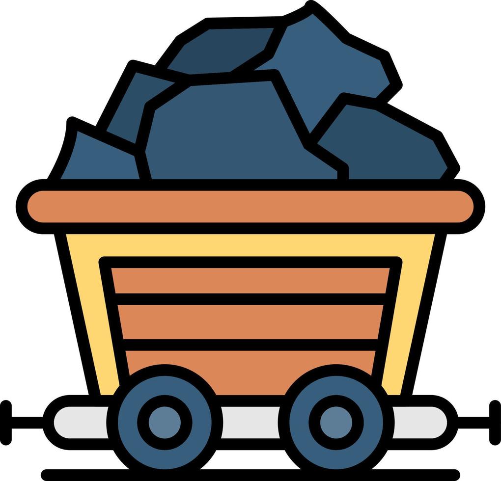 Coal Creative Icon Design vector