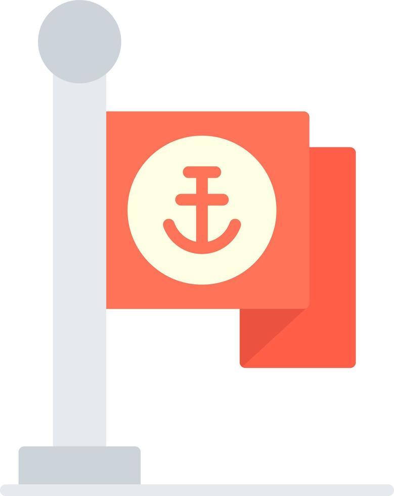 Flag Creative Icon Design vector