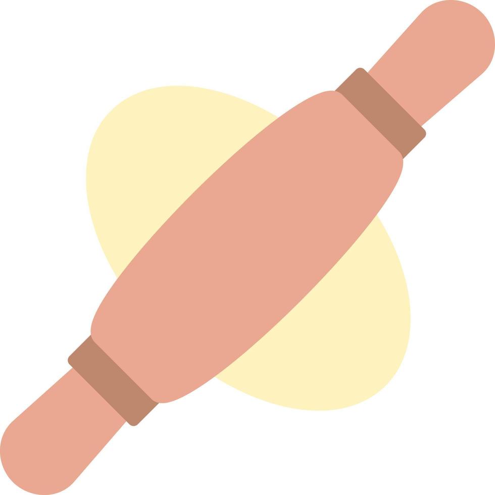 Rolling Pin Creative Icon Design vector