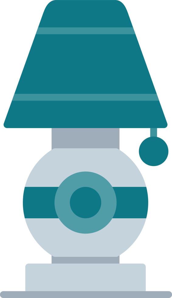 Desk Lamp Creative Icon Design vector