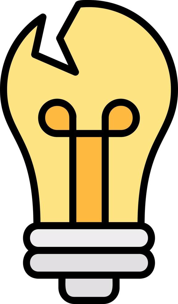 Bulb Creative Icon Design vector