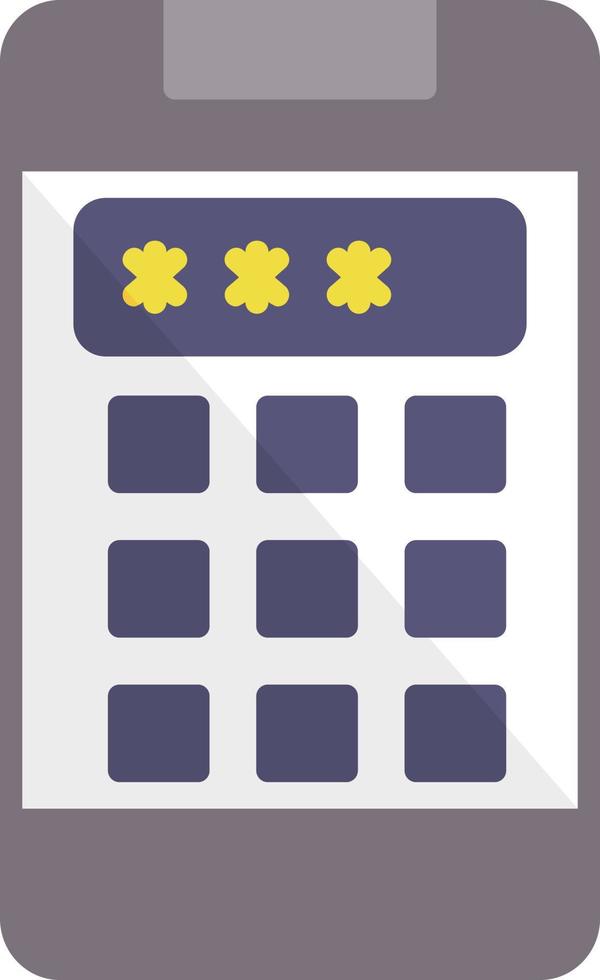 Pin Code Creative Icon Design vector