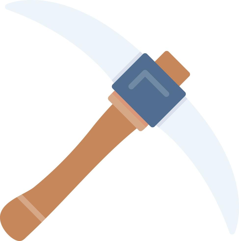 Pickaxe Creative Icon Design vector