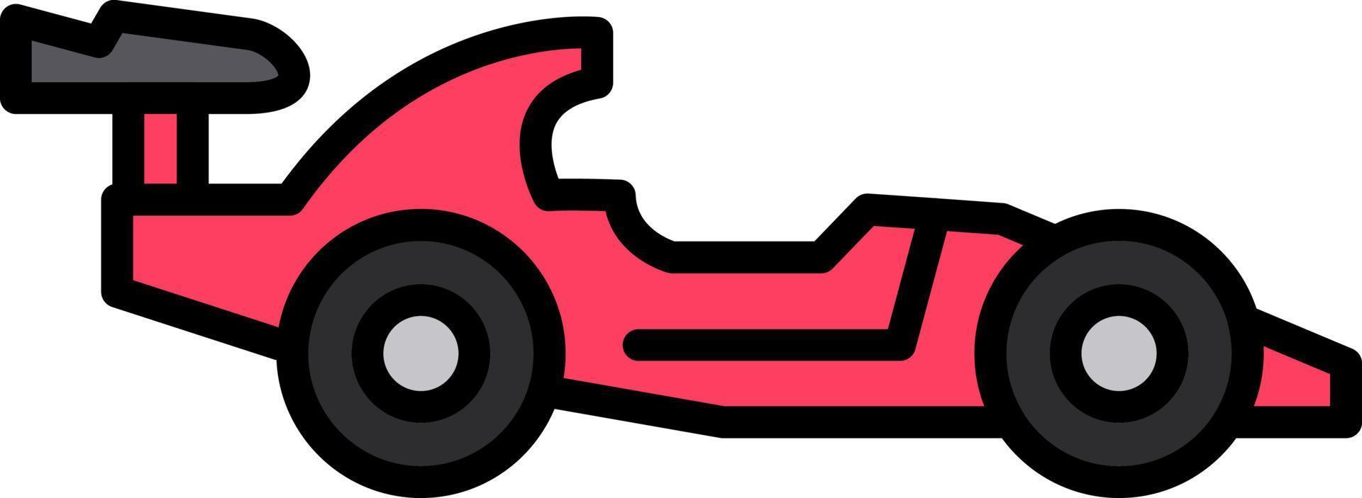 diseño de icono creativo f1 vector