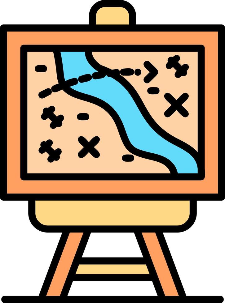 diseño de icono creativo de mapa vector