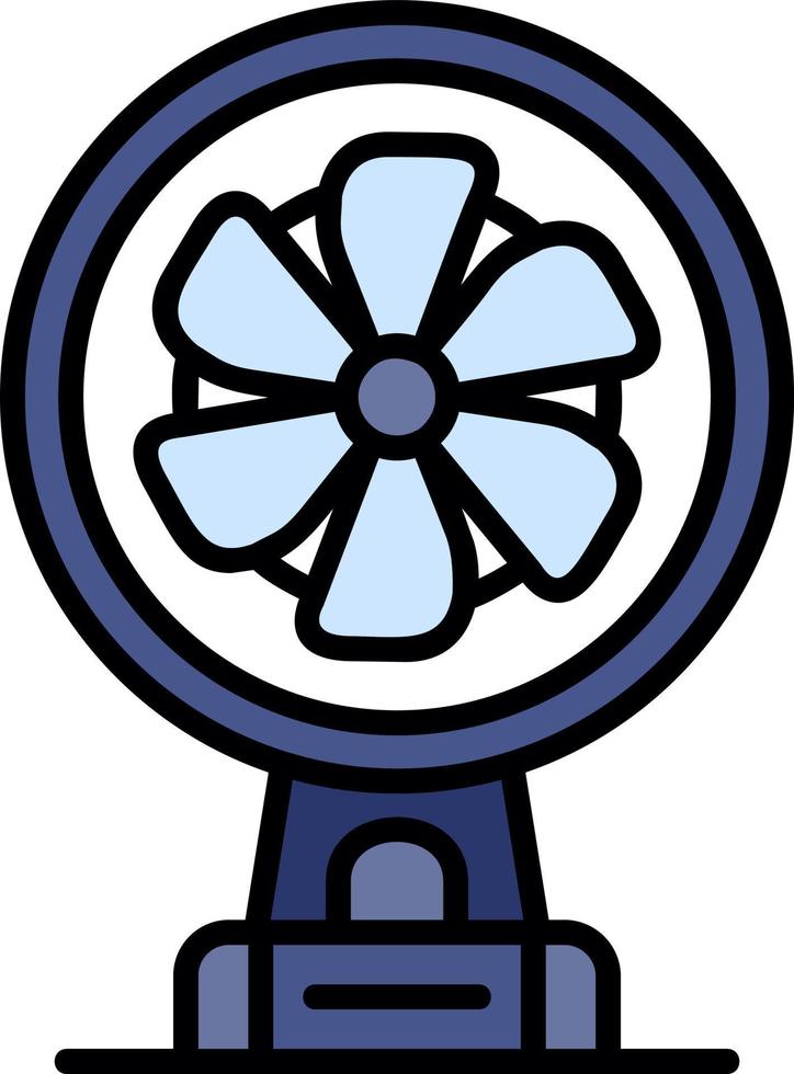 Fan Creative Icon Design vector