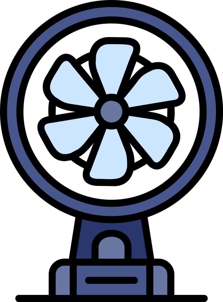 Fan Creative Icon Design vector