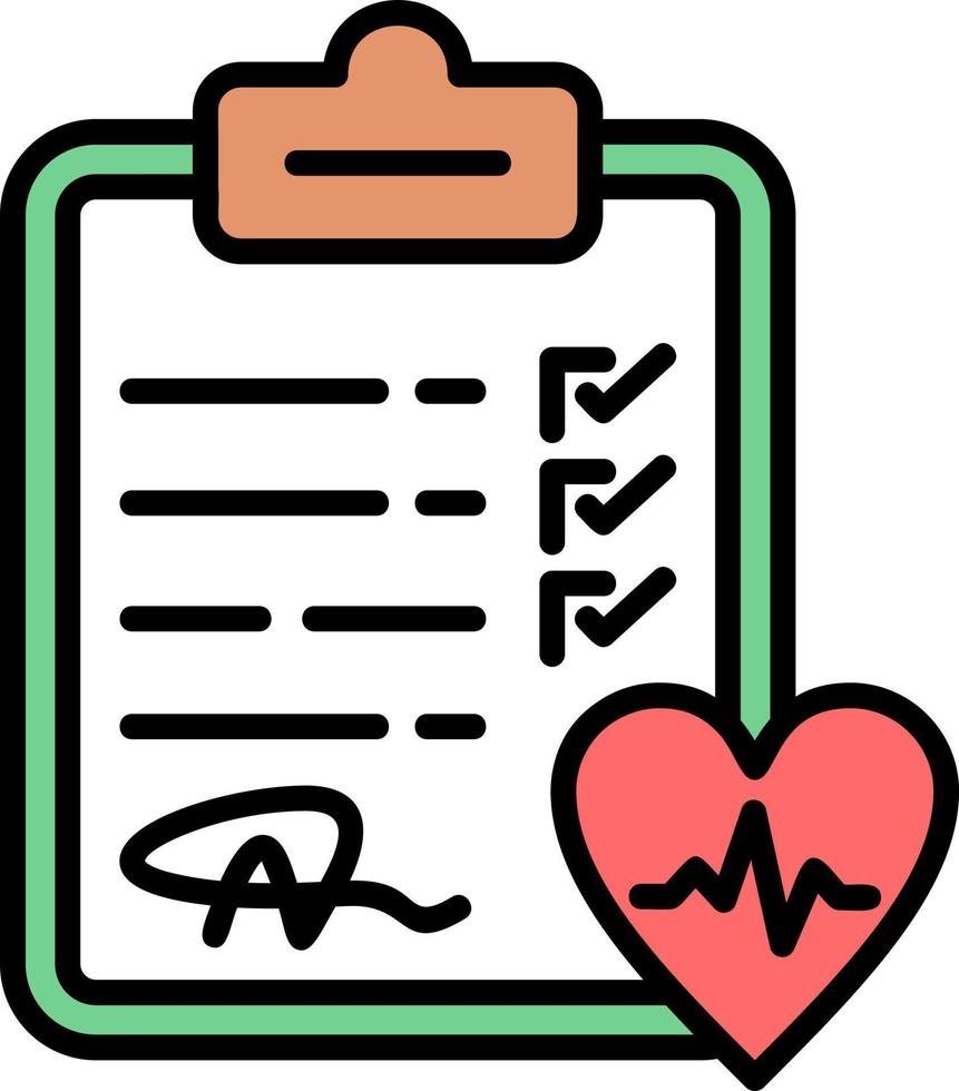 Checkup Creative Icon Design vector