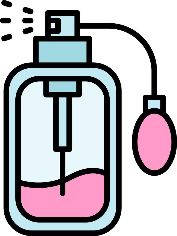 Perfume Creative Icon Design vector