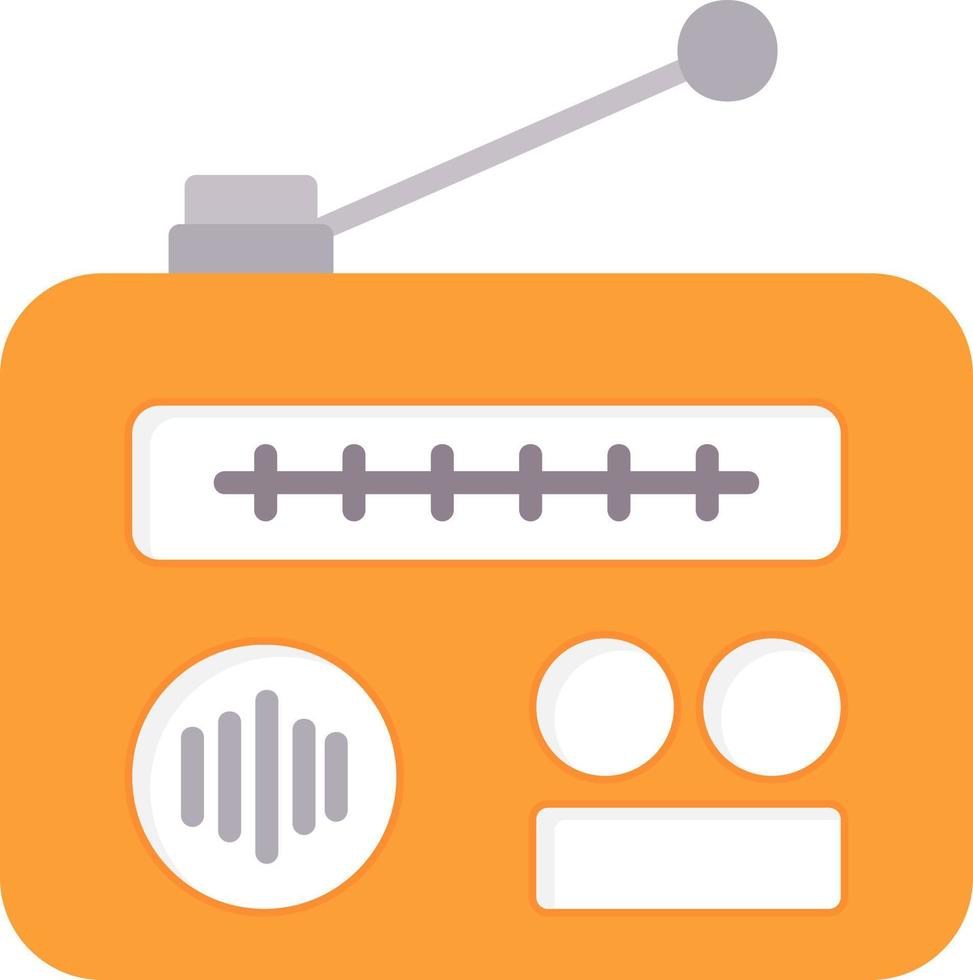 Radio Creative Icon Design vector