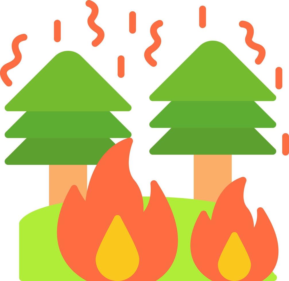 Fire Creative Icon Design vector
