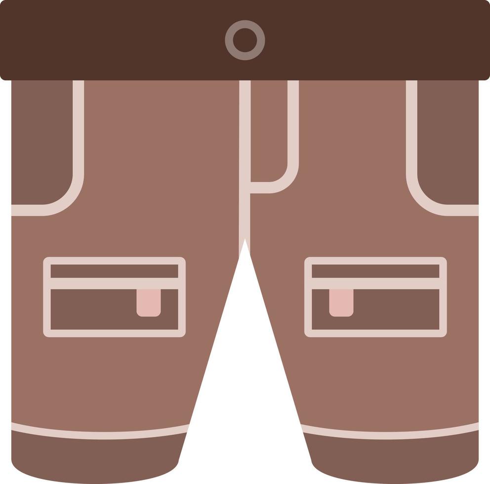 diseño de icono creativo de pantalones cortos vector