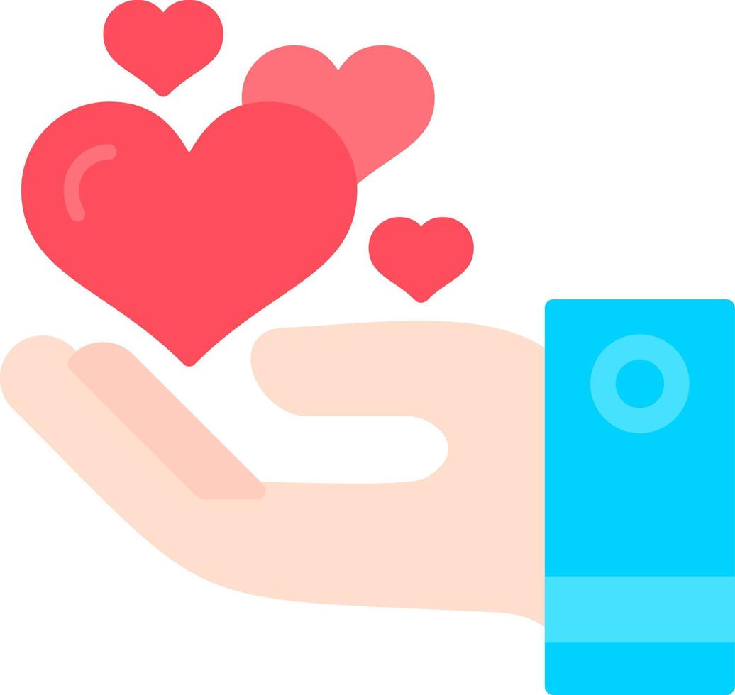 Give Love Creative Icon Design vector