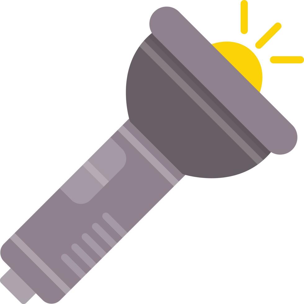 Flashlight Creative Icon Design vector