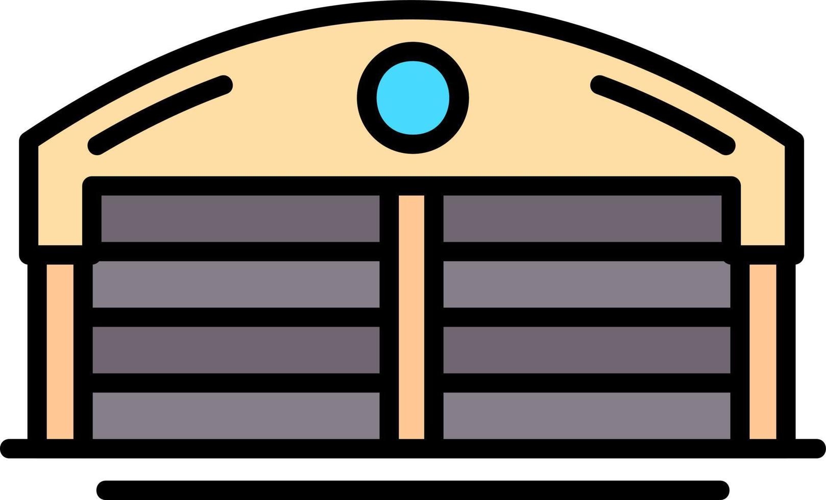 Warehouse Creative Icon Design vector