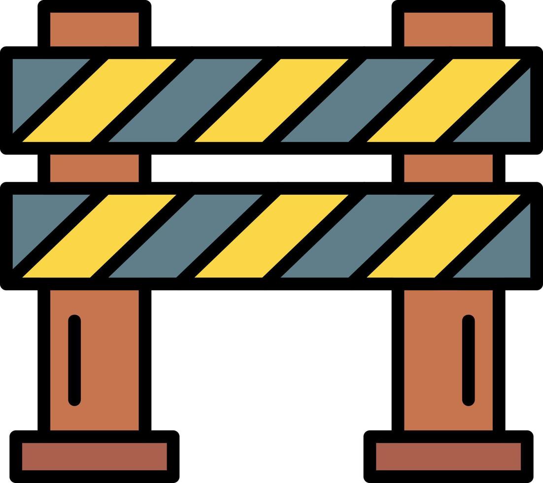 Barrier Creative Icon Design vector